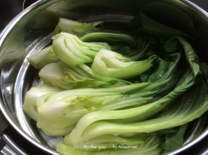 7. Steamed baby bok choy_steamed done 10 mins